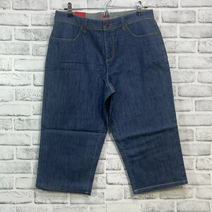 Smith’s Dungarees Denim Slimming Capri NWT 10